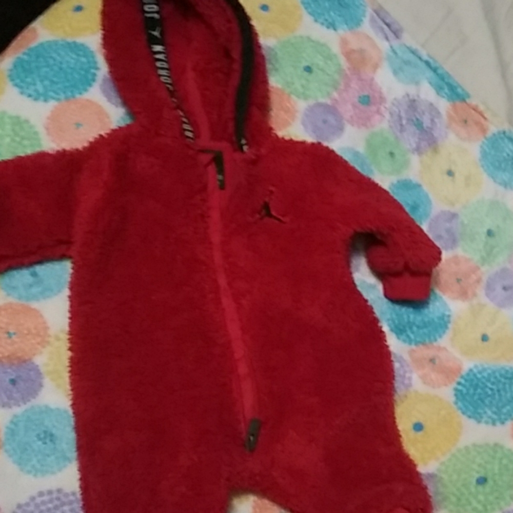 Jordan jump suit.